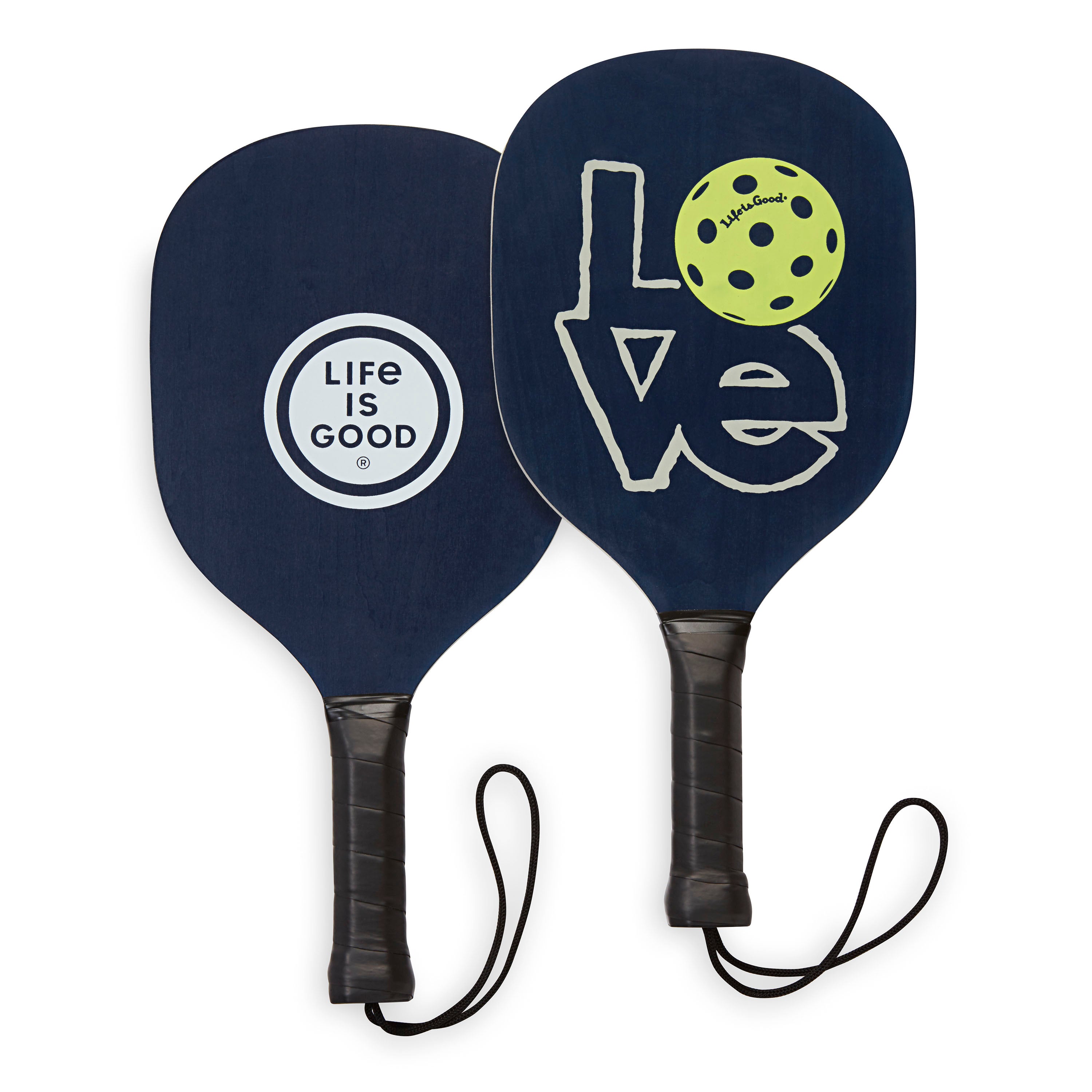 Life is Good Pickleball Starter Set Love paddles