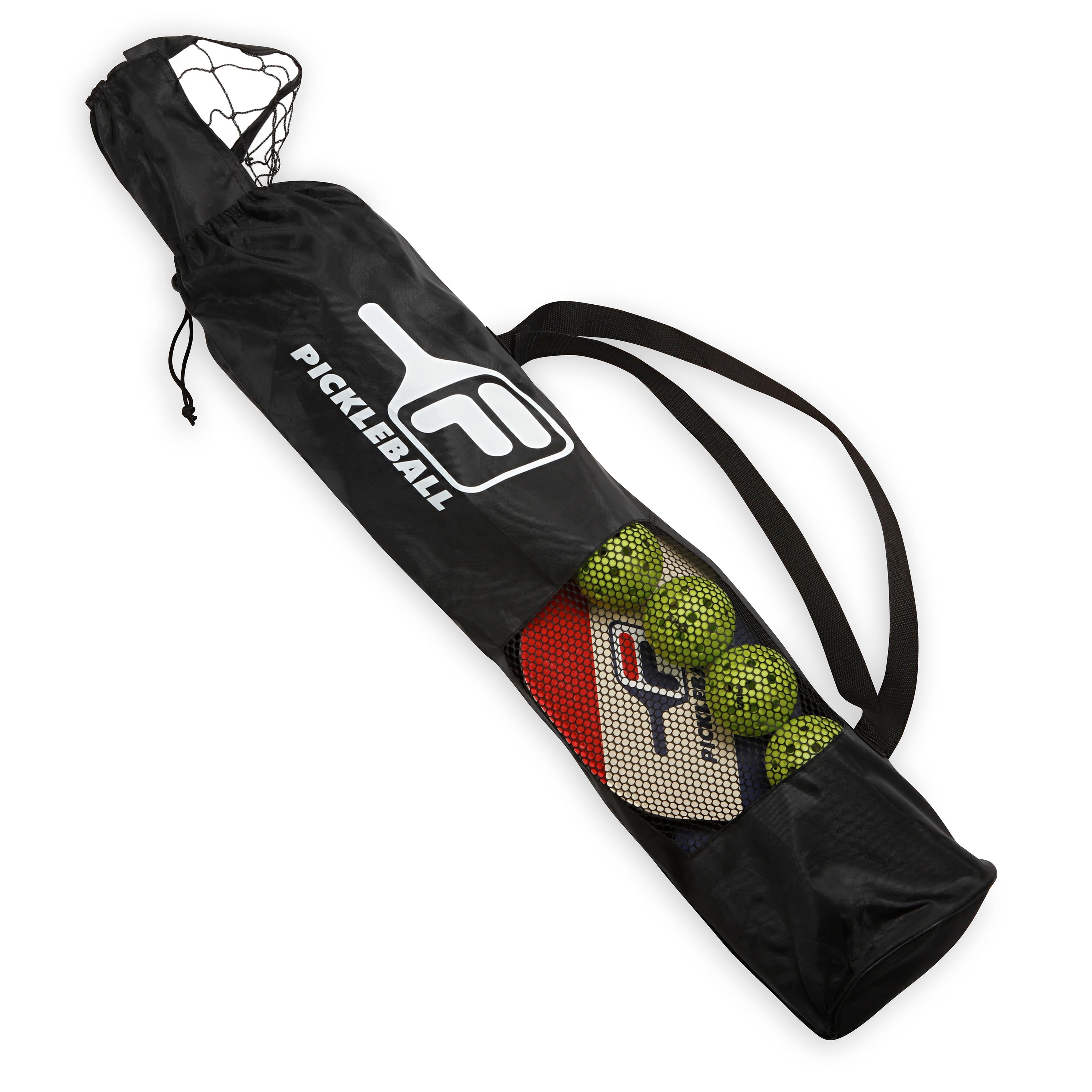 FILA Complete Half-Court Pickleball Set in bag