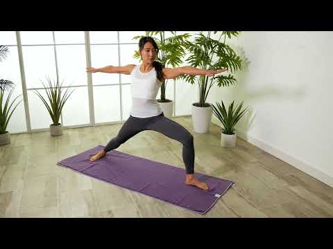 Stay-Put Yoga Towel Video